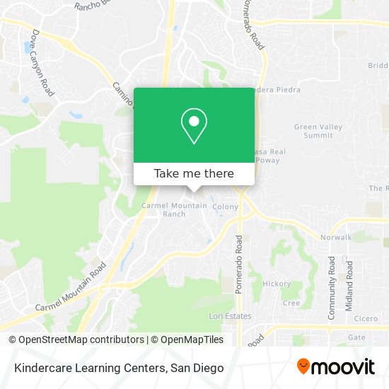 Kindercare Learning Centers map