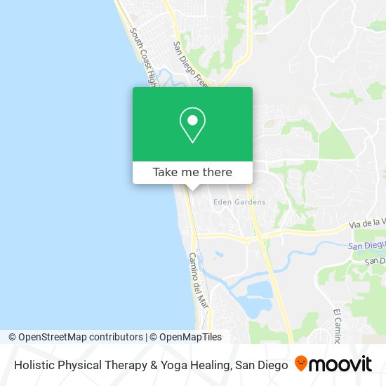 Holistic Physical Therapy & Yoga Healing map