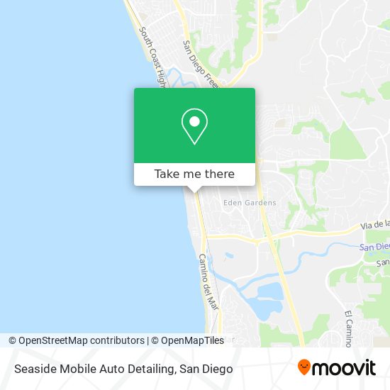 Seaside Mobile Auto Detailing map