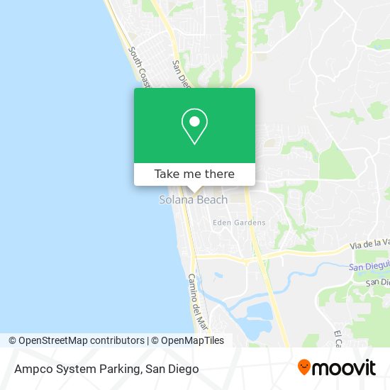 Mapa de Ampco System Parking