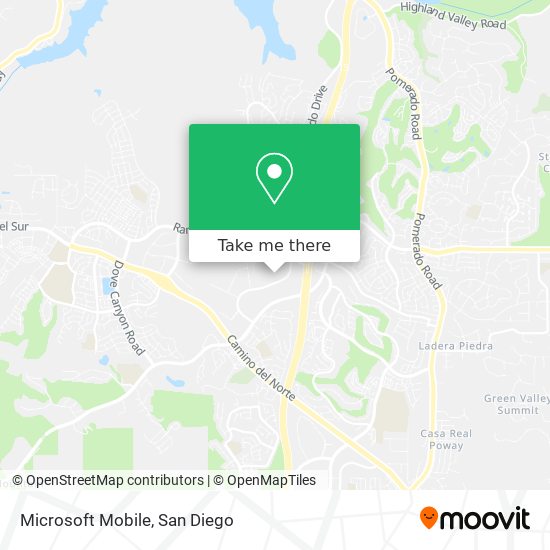 Mapa de Microsoft Mobile