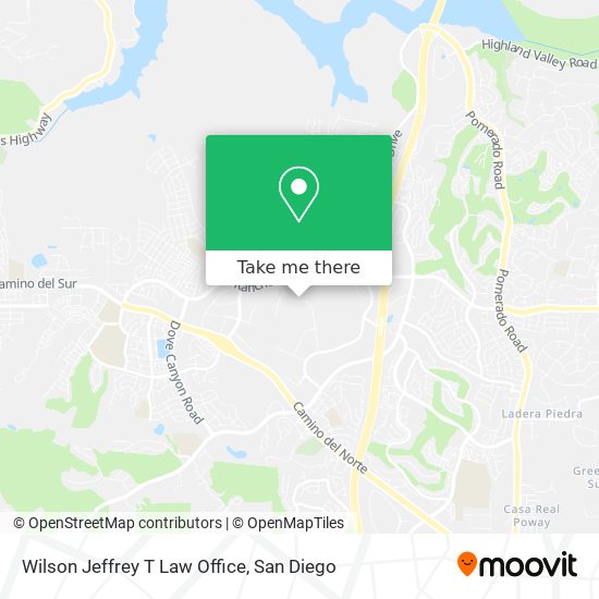 Wilson Jeffrey T Law Office map