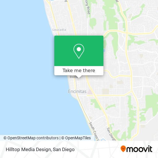 Mapa de Hilltop Media Design