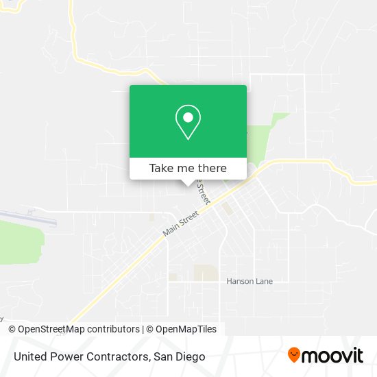 United Power Contractors map