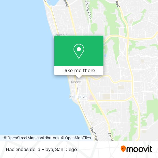 Haciendas de la Playa map