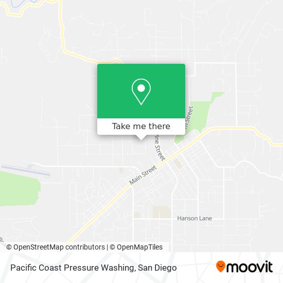 Mapa de Pacific Coast Pressure Washing