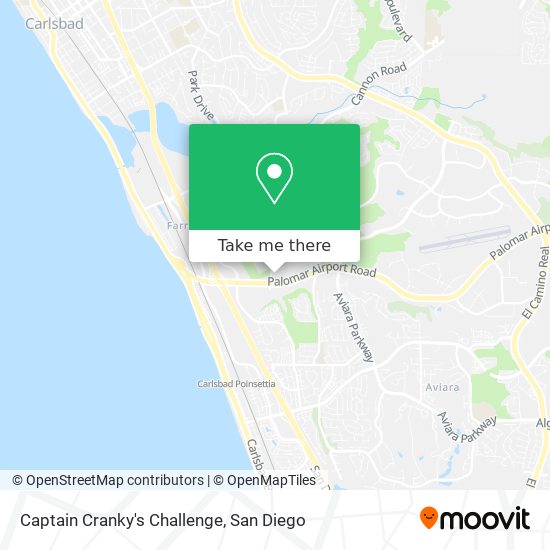 Mapa de Captain Cranky's Challenge