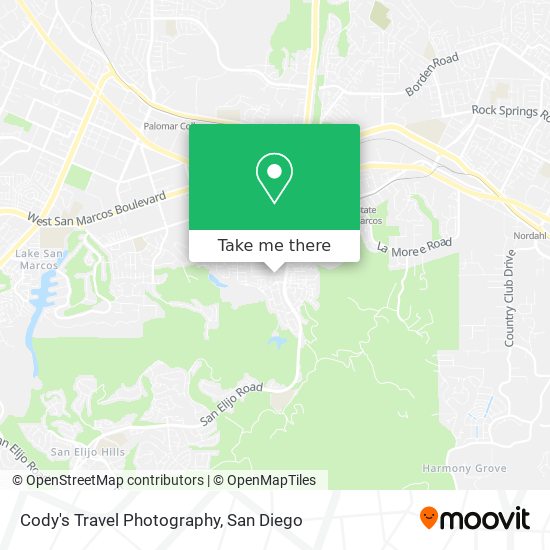 Mapa de Cody's Travel Photography