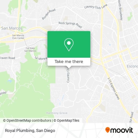 Mapa de Royal Plumbing