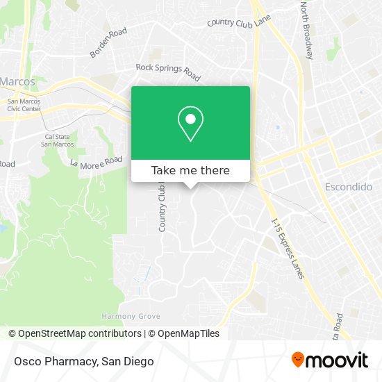 Osco Pharmacy map