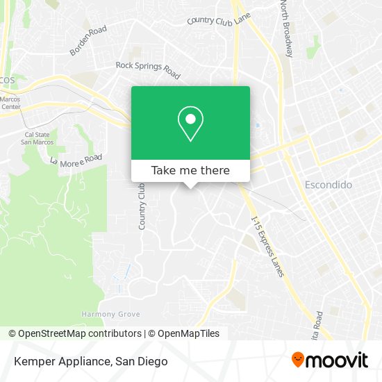 Kemper Appliance map