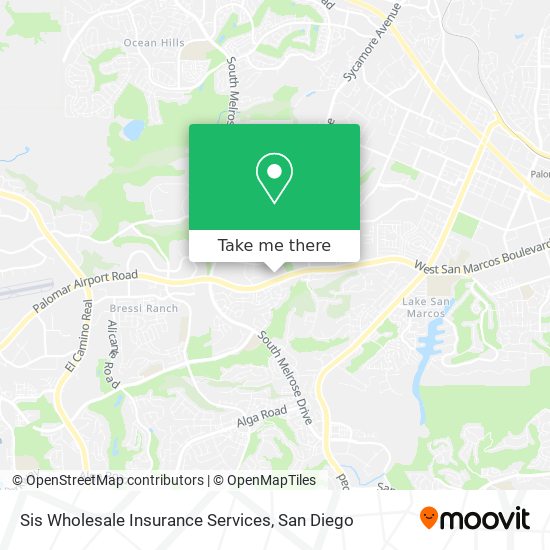 Sis Wholesale Insurance Services map