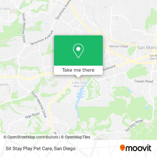 Sit Stay Play Pet Care map