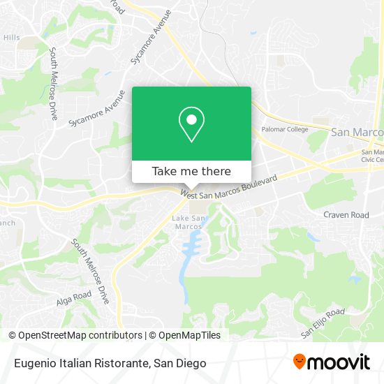 Mapa de Eugenio Italian Ristorante