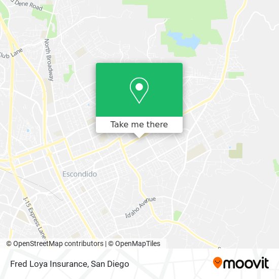 Mapa de Fred Loya Insurance