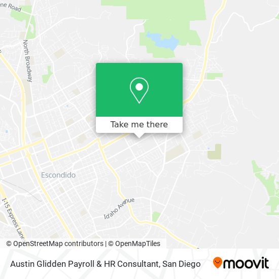 Austin Glidden Payroll & HR Consultant map