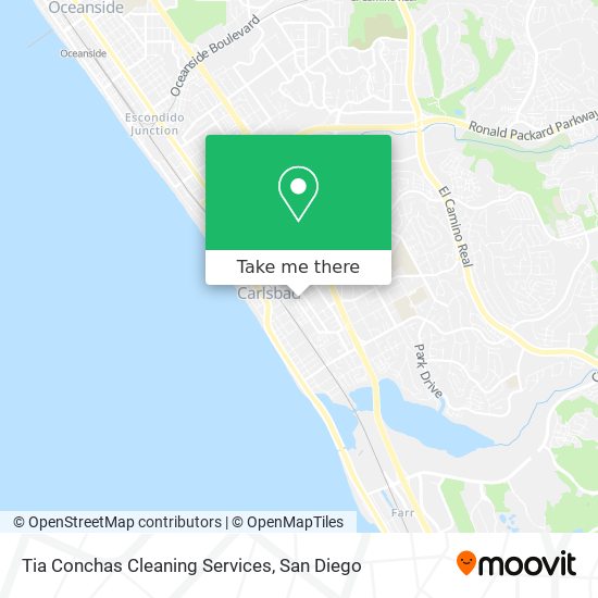 Tia Conchas Cleaning Services map