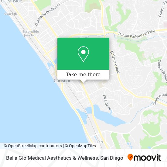 Mapa de Bella Glo Medical Aesthetics & Wellness