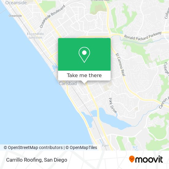 Mapa de Carrillo Roofing