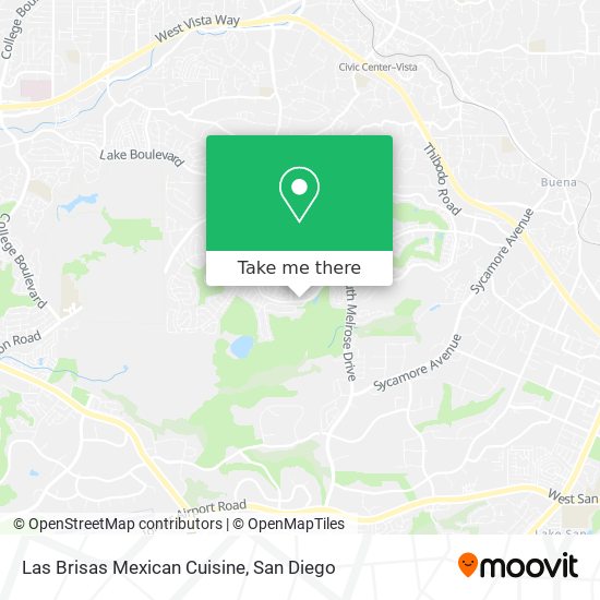 Las Brisas Mexican Cuisine map