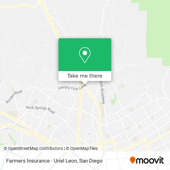 Farmers Insurance - Uriel Leon map