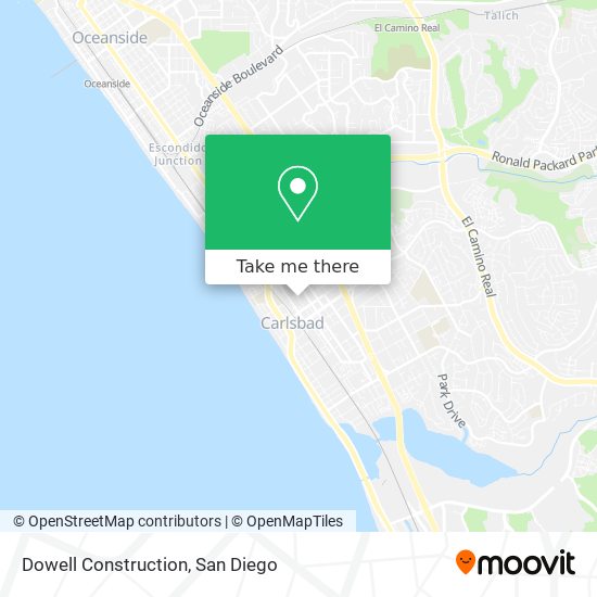 Mapa de Dowell Construction
