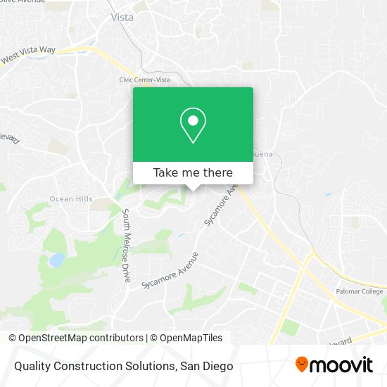 Quality Construction Solutions map