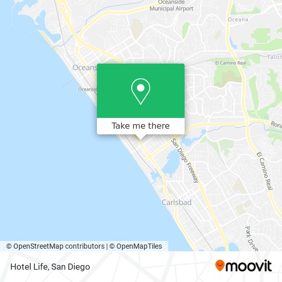 Hotel Life map