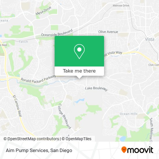 Aim Pump Services map