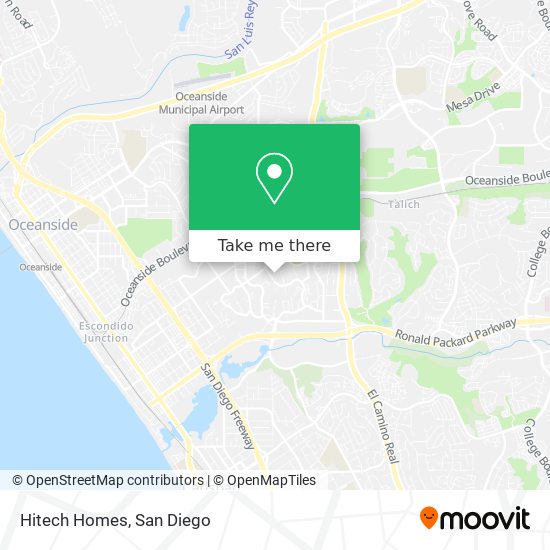 Hitech Homes map