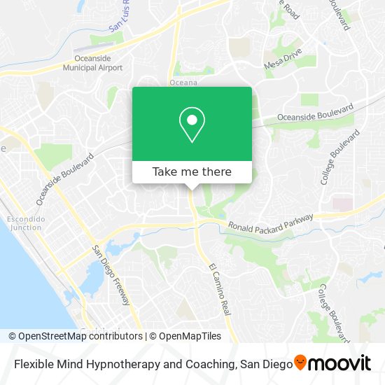 Flexible Mind Hypnotherapy and Coaching map