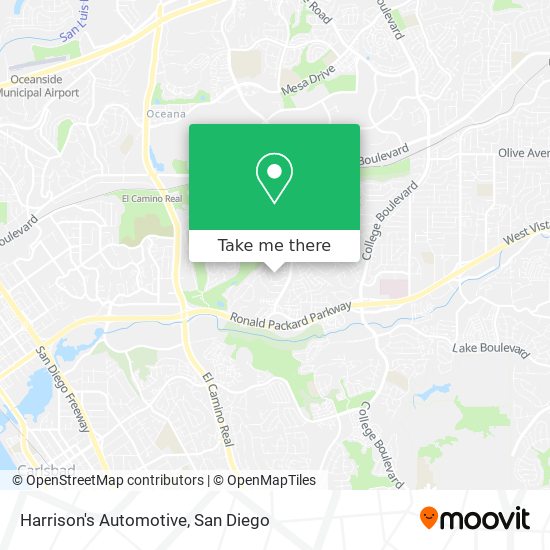 Mapa de Harrison's Automotive