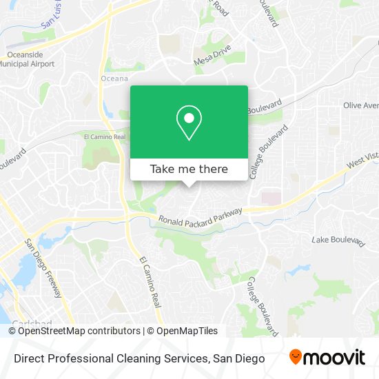 Mapa de Direct Professional Cleaning Services