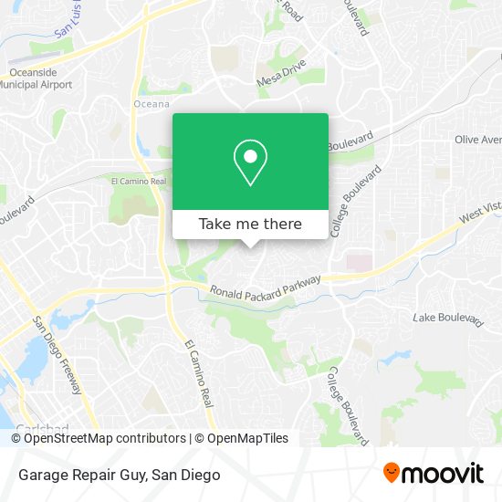 Mapa de Garage Repair Guy