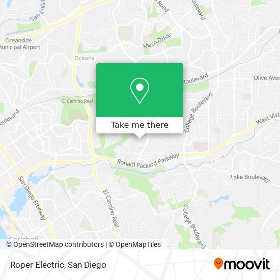 Mapa de Roper Electric