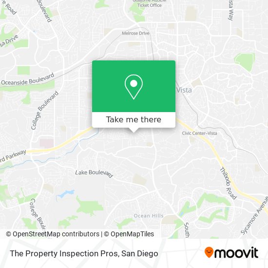 Mapa de The Property Inspection Pros