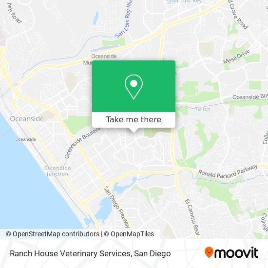 Mapa de Ranch House Veterinary Services