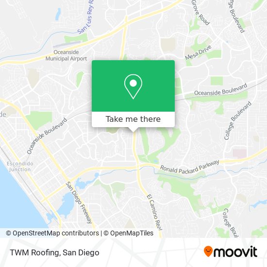 Mapa de TWM Roofing