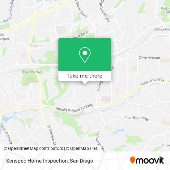 Senspec Home Inspection map