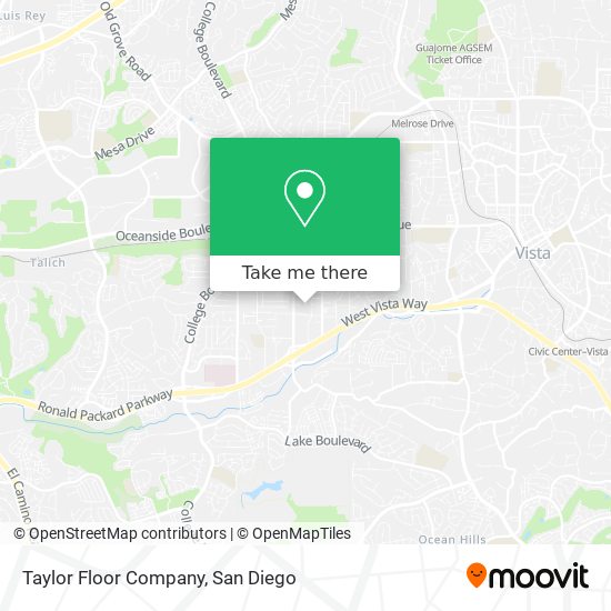 Mapa de Taylor Floor Company