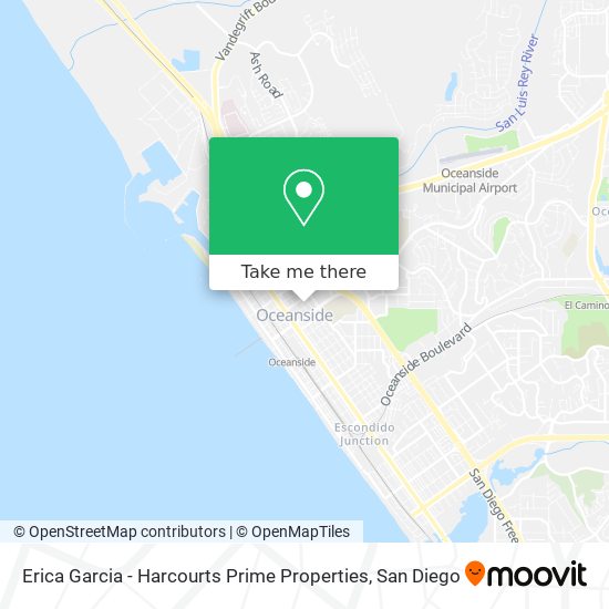 Mapa de Erica Garcia - Harcourts Prime Properties