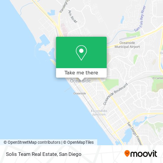 Solis Team Real Estate map