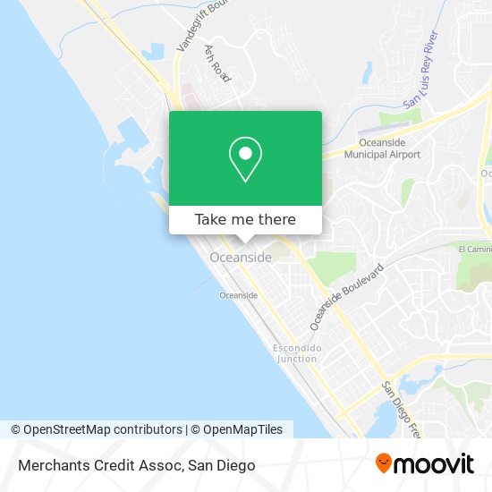 Mapa de Merchants Credit Assoc