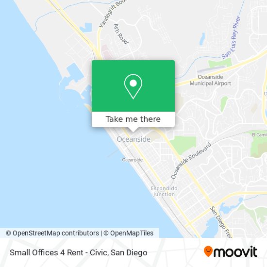 Mapa de Small Offices 4 Rent - Civic