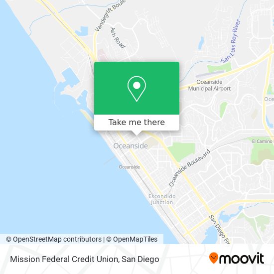 Mapa de Mission Federal Credit Union