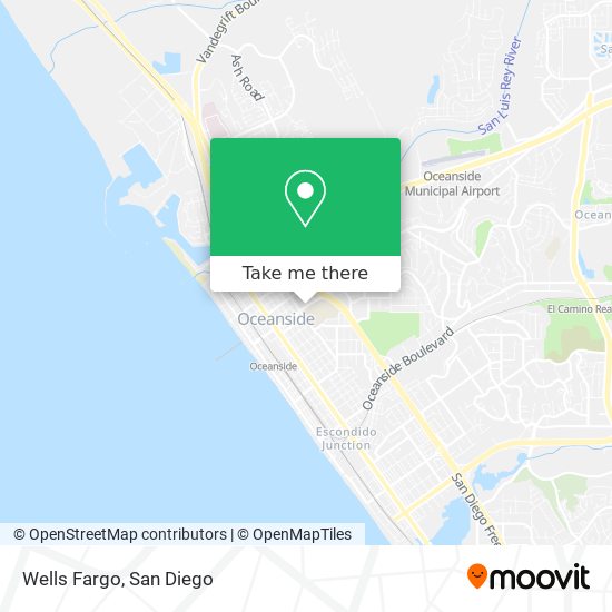 Mapa de Wells Fargo
