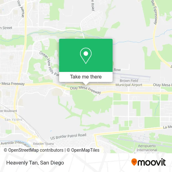 Mapa de Heavenly Tan