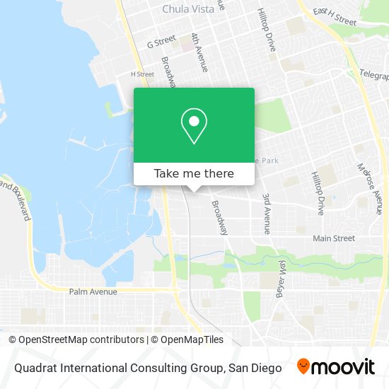 Quadrat International Consulting Group map