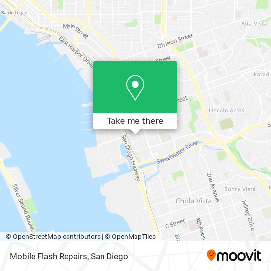 Mobile Flash Repairs map