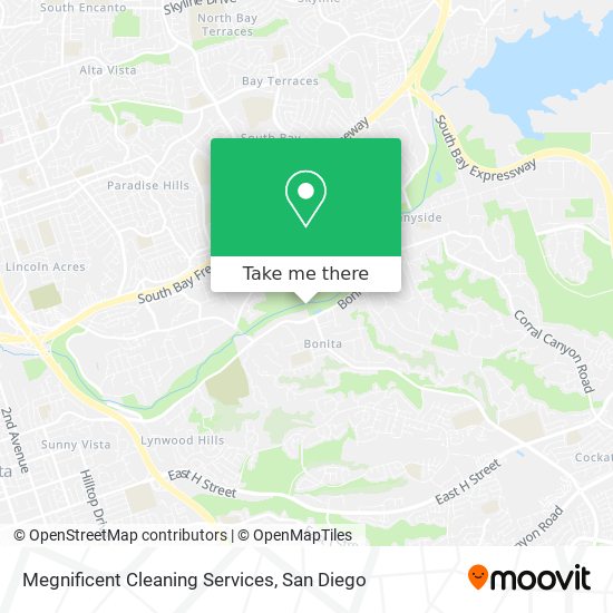 Megnificent Cleaning Services map